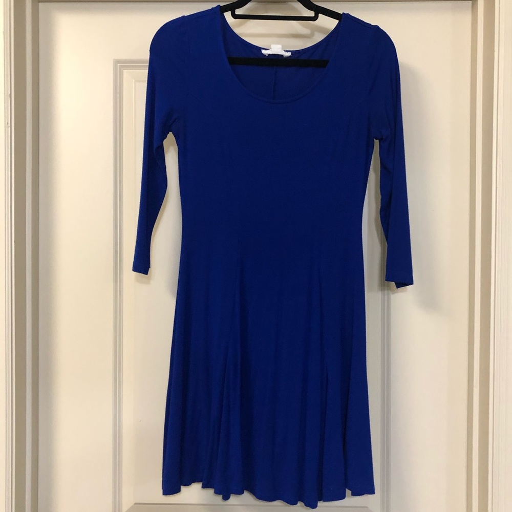 Blue sun dress